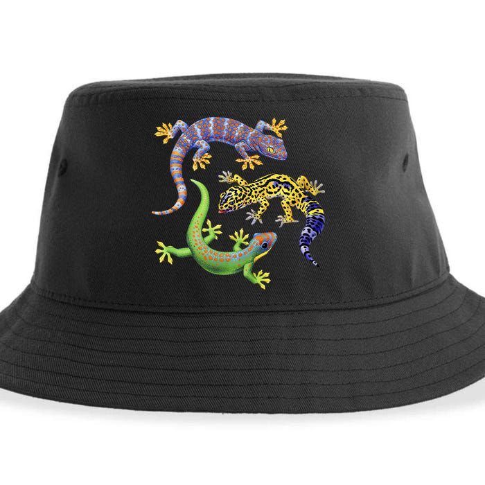 Three Geckos Sustainable Bucket Hat