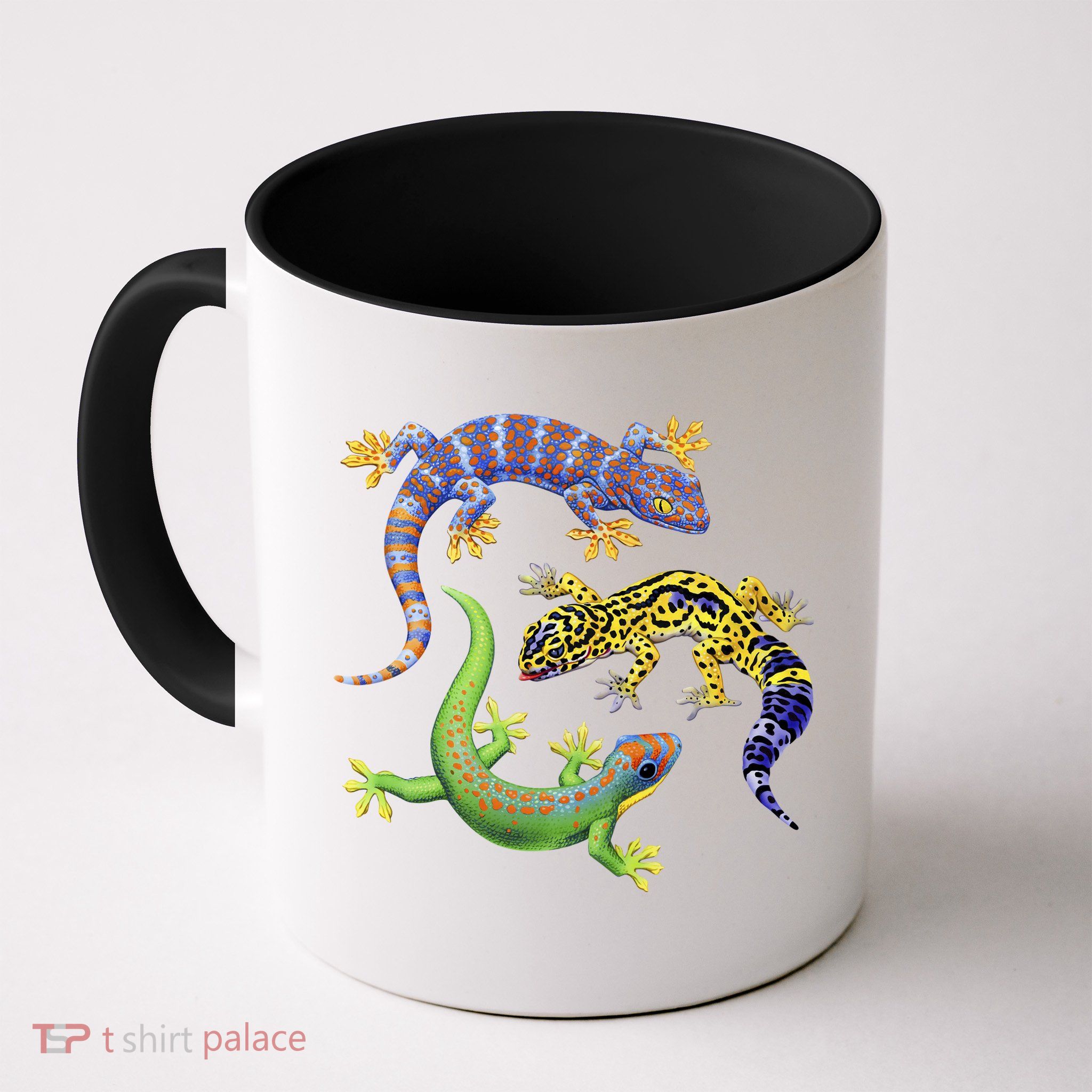 Three Geckos Coffee Mug