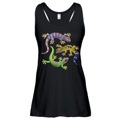 Three Geckos Ladies Essential Flowy Tank