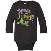 Three Geckos Baby Long Sleeve Bodysuit