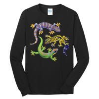 Three Geckos Tall Long Sleeve T-Shirt