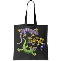 Three Geckos Tote Bag