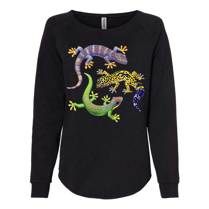 Three Geckos Womens California Wash Sweatshirt