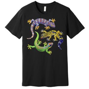 Three Geckos Premium T-Shirt