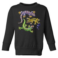 Three Geckos Toddler Sweatshirt