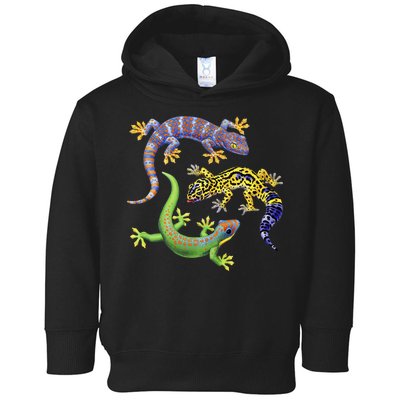 Three Geckos Toddler Hoodie