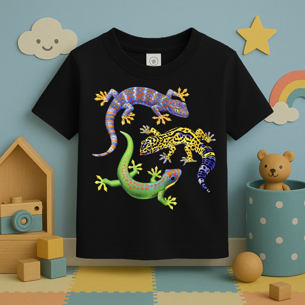 Three Geckos Toddler T-Shirt