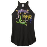 Three Geckos Women's Perfect Tri Rocker Tank