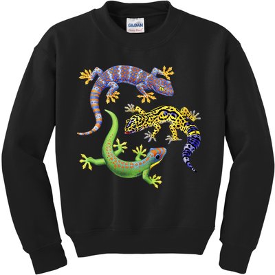 Three Geckos Kids Sweatshirt