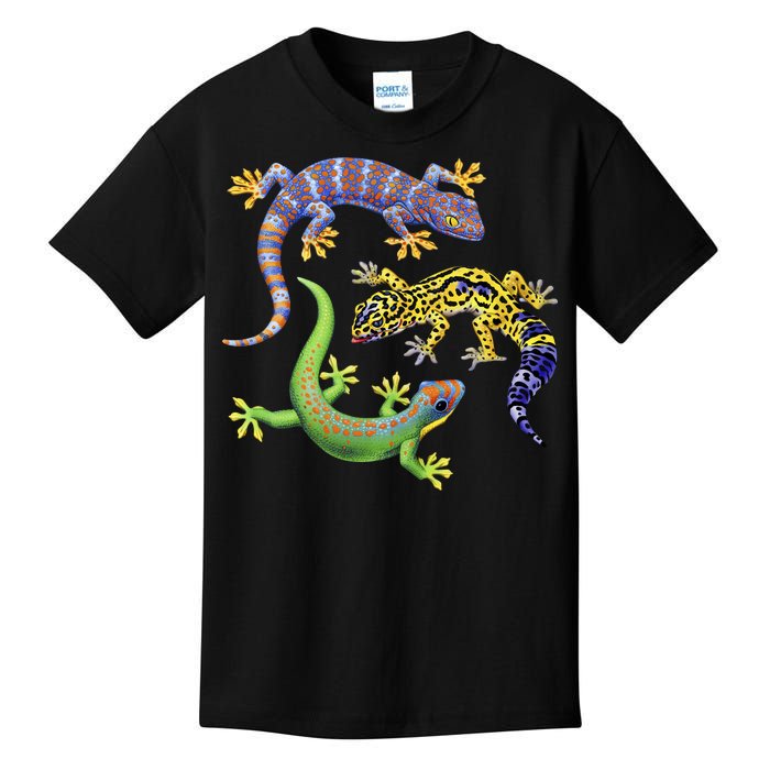 Three Geckos Kids T-Shirt