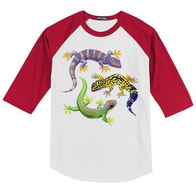 Three Geckos Kids Colorblock Raglan Jersey