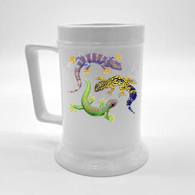 Three Geckos Beer Stein