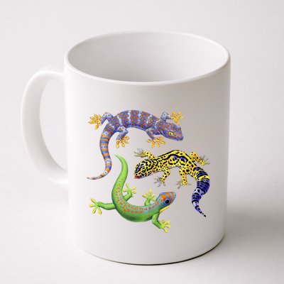 Three Geckos Coffee Mug