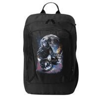 Three Moon Space Cats City Backpack