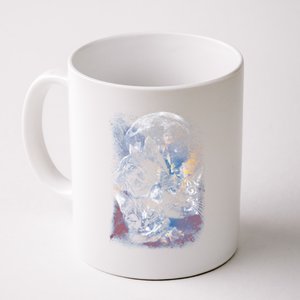 Three Moon Space Cats Coffee Mug