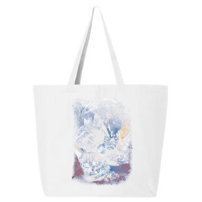 Three Moon Space Cats 25L Jumbo Tote