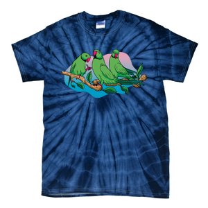 Three Parrots Tie-Dye T-Shirt