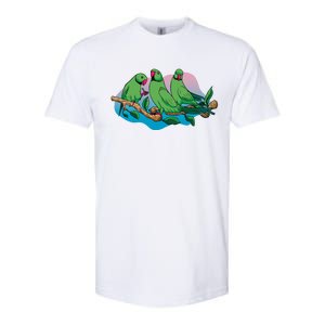 Three Parrots Softstyle CVC T-Shirt