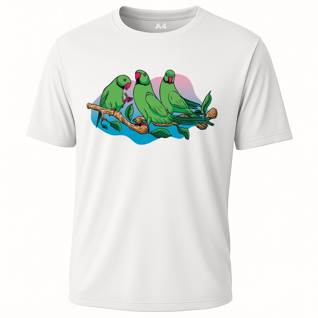 Three Parrots Performance Shirt