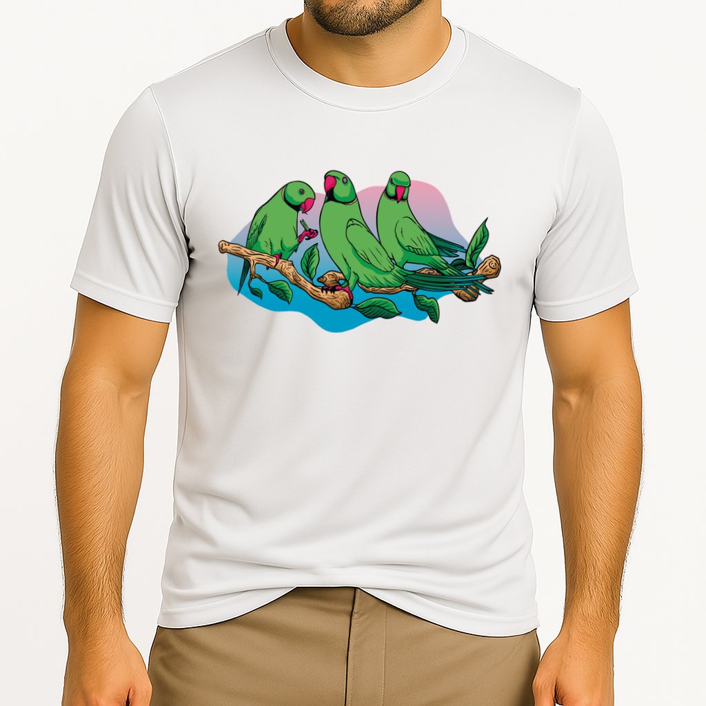 Three Parrots Performance Shirt
