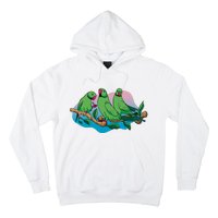 Three Parrots Hoodie