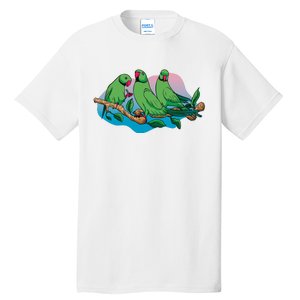 Three Parrots Tall T-Shirt