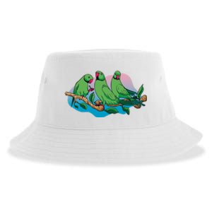 Three Parrots Sustainable Bucket Hat