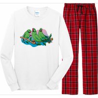 Three Parrots Long Sleeve Pajama Set