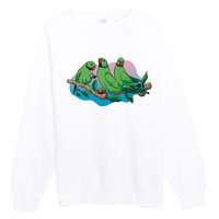 Three Parrots Premium Crewneck Sweatshirt