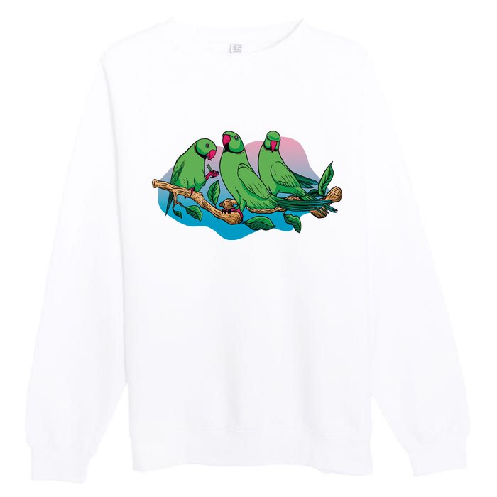 Three Parrots Premium Crewneck Sweatshirt