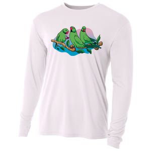 Three Parrots Cooling Performance Long Sleeve Crew