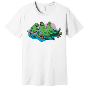 Three Parrots Premium T-Shirt