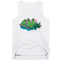 Three Parrots Tank Top