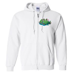 Three Parrots Full Zip Hoodie