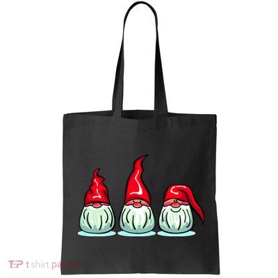 Three Santa Gnomes Bag