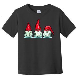 Three Santa Gnomes Toddler T-Shirt