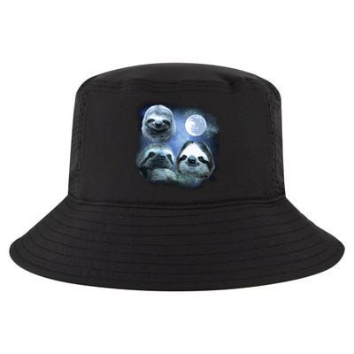 Three Sloths In Space Cool Comfort Performance Bucket Hat