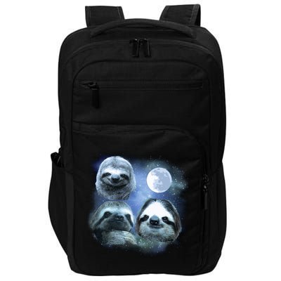 Three Sloths In Space Impact Tech Backpack