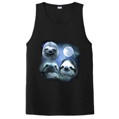 Three Sloths In Space PosiCharge Competitor Tank