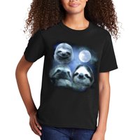Three Sloths In Space Kids T-Shirt