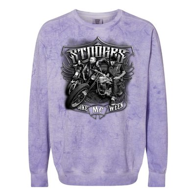 Three Stooges - Bike Week Colorblast Crewneck Sweatshirt