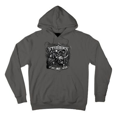 Three Stooges - Bike Week Tall Hoodie