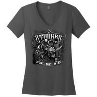 Three Stooges - Bike Week Women's V-Neck T-Shirt