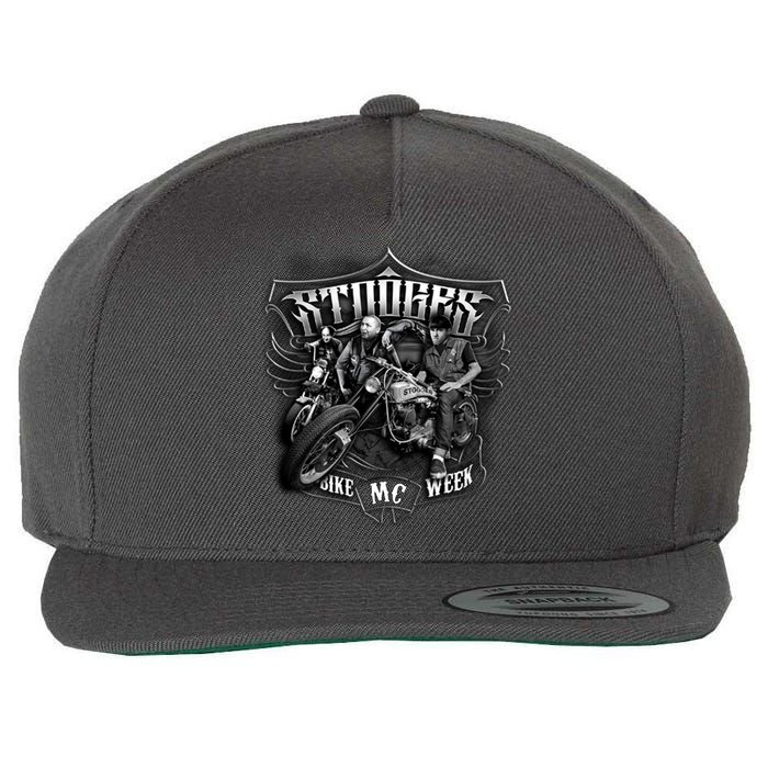 Three Stooges - Bike Week Wool Snapback Cap