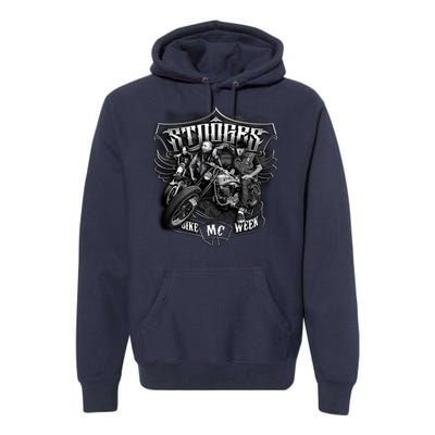 Three Stooges - Bike Week Premium Hoodie