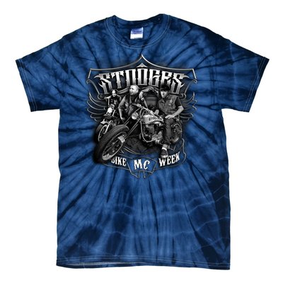 Three Stooges - Bike Week Tie-Dye T-Shirt