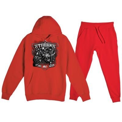 Three Stooges - Bike Week Premium Hooded Sweatsuit Set