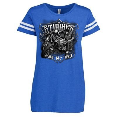 Three Stooges - Bike Week Enza Ladies Jersey Football T-Shirt