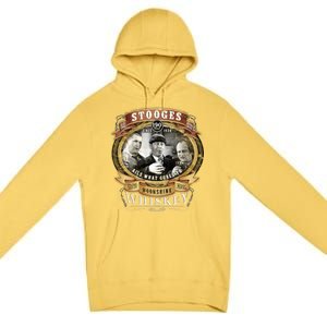 Three Stooges Moonshine Whiskey Premium Pullover Hoodie