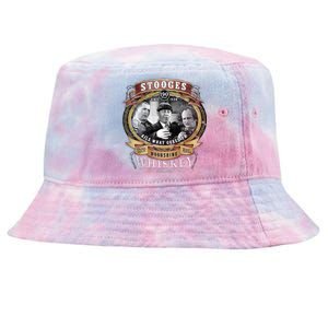 Three Stooges Moonshine Whiskey Tie-Dyed Bucket Hat